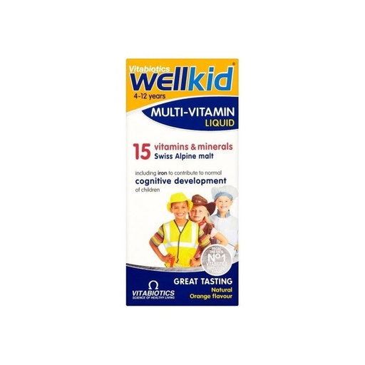 Vitabiotics      Wellkid Multi-Vitamin Liquid