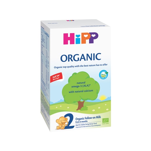 Hipp      Qumësht organik 2 (6-12m)
