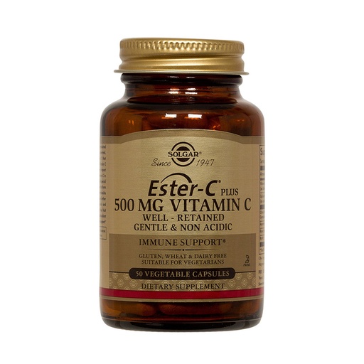 Solgar      Ester-C Plus, vitaminë C 500mg