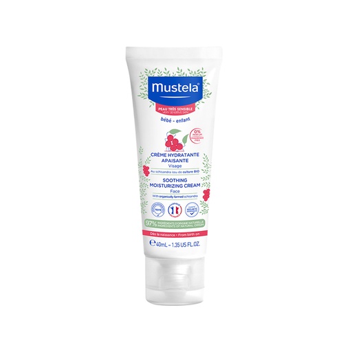 Mustela      Hidratues për fytyrën, për lëkura shumë të ndjeshme (0m+)