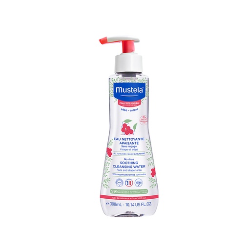 Mustela      Ujë pastrues, zbutës pa shplarje