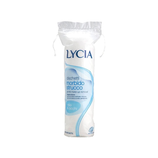 Lycia      Disketa të buta pambuku për heqjen e make up