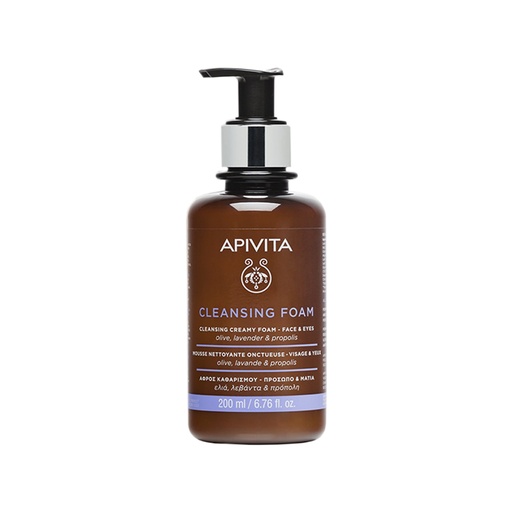 Apivita      Face Cleansing Cleansing Creamy Foam