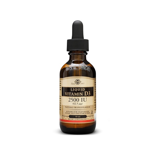 Solgar      Vitamin D3 2500 IU