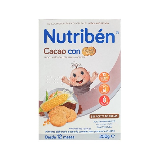 Nutriben      Kakao me biskota (12m+)