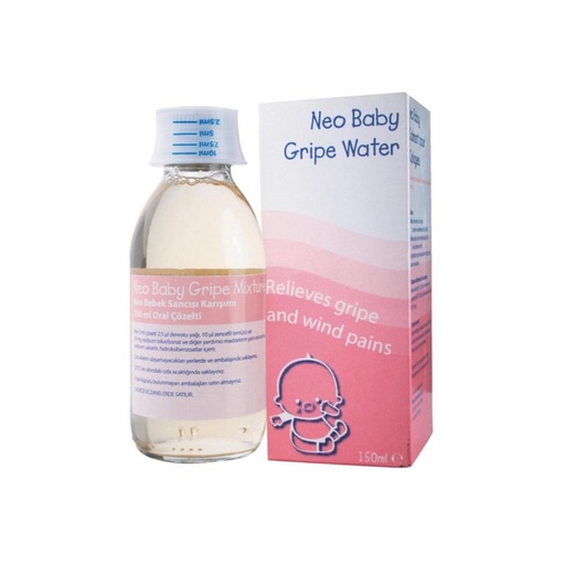 Neo Baby      Gripe Water për dhimbjet e barkut, gazrat dhe reflukset tek bebet