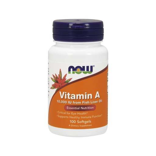 Now      Vitamin A 10,000 IU