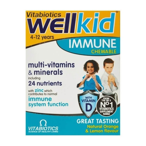 Vitabiotics      Wellkid Immune Chewable