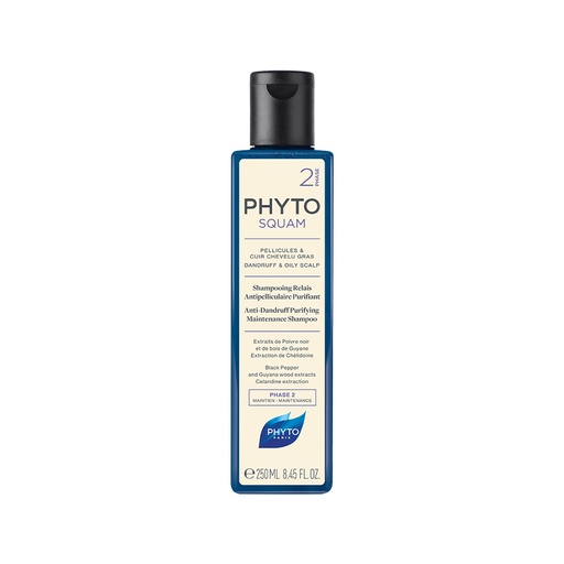 Phyto      Phytosquam për flokë të yndyrshëm me zbokth