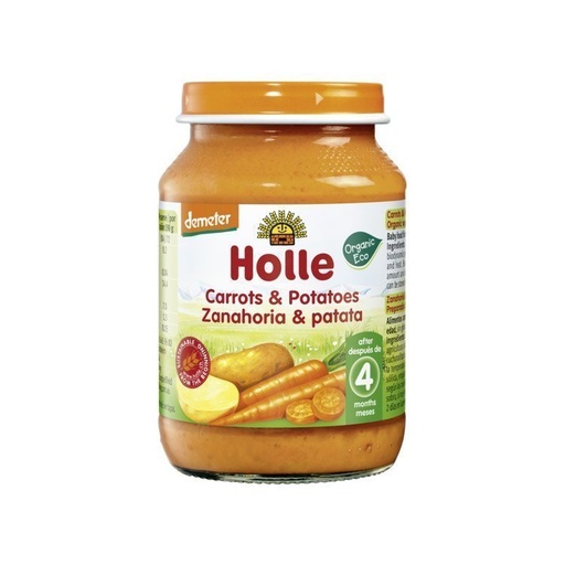 Holle      Pure me karrota dhe patate (4m+)
