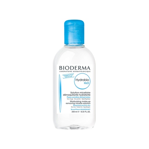 Bioderma      Hydrabio H2O Ujë micelar, pastrues dhe heqës i make up