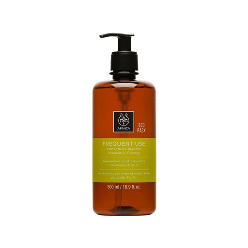 Apivita      Gentle Daily Shampoo Eco Pack