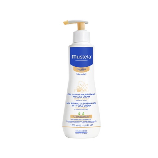 Mustela      Xhel pastrues, ushqyes me Cold Cream