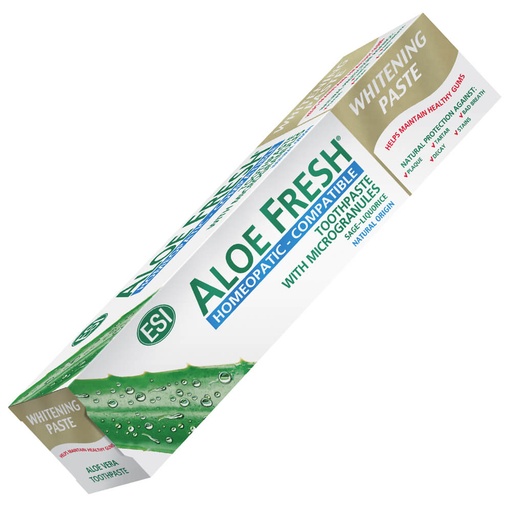 ESI      Pastë dhëmbësh zbardhuese, Aloe Fresh