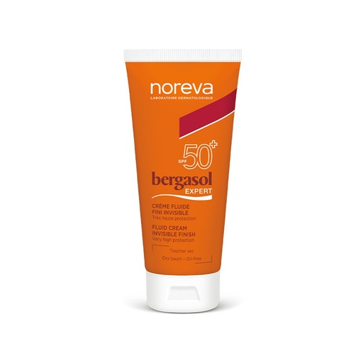 Noreva      Bergasol Expert Fluid Cream Invisible Finish (SPF 50+)