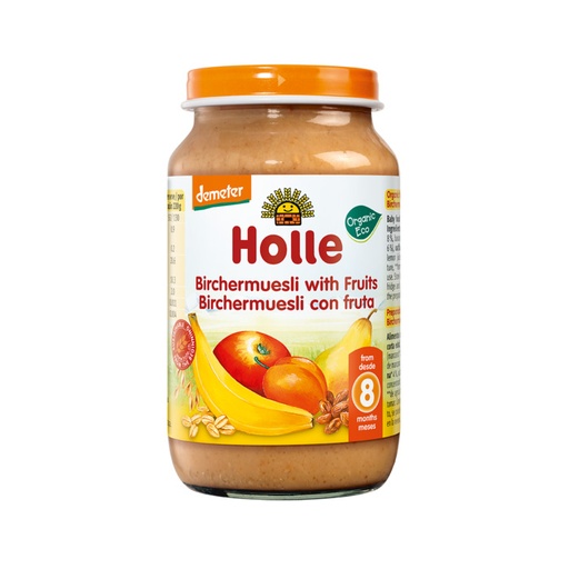 Holle      Birchermuesli pure me fruta (8m+)