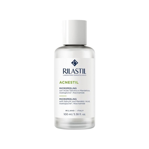 Rilastil      Acnestil Micropeeling Face-Body Exfoliating Lotion