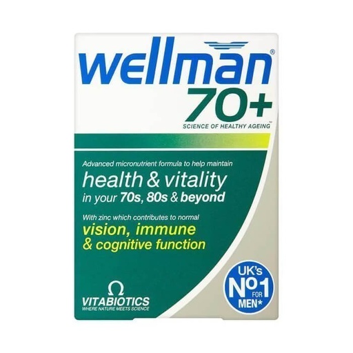 Vitabiotics      Wellman 70+