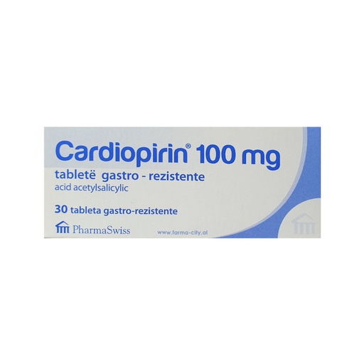 Cardiopirin      aspirinë 100mg