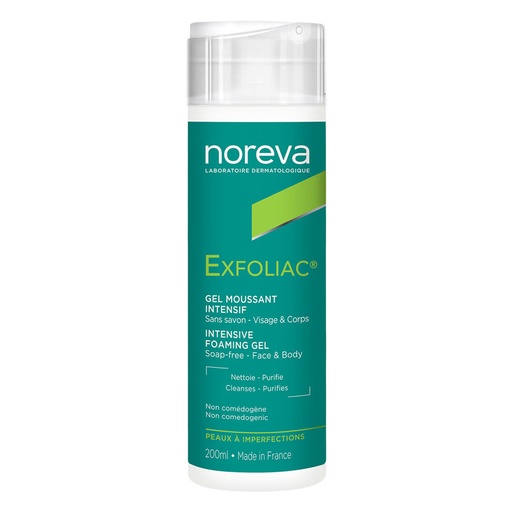 Noreva      Exfoliac Xhel larës shkumëzues