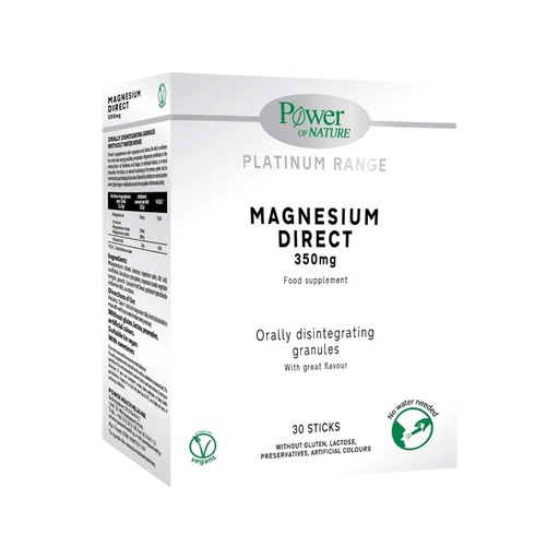 Power of Nature      Magnesium Direct 350mg