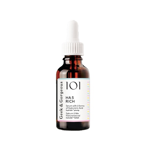 Geek & Gorgeous      HA 5 Rich serum