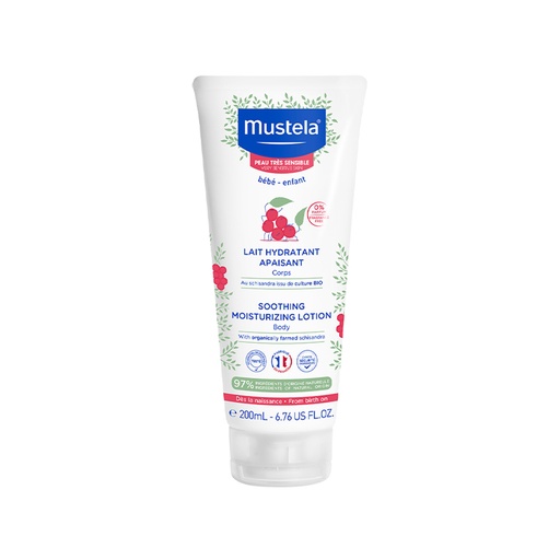 Mustela      Qumësht trupi për lëkura shumë të ndjeshme (0m+)
