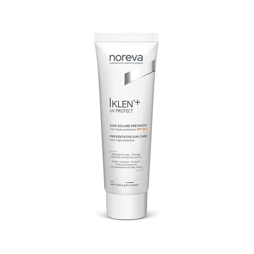 Noreva      Iklen mbrojtës ndaj diellit kundër njollave (SPF 50+)