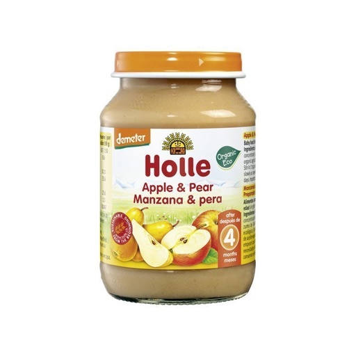 Holle      Pure me mollë dhe dardhë (4m+)