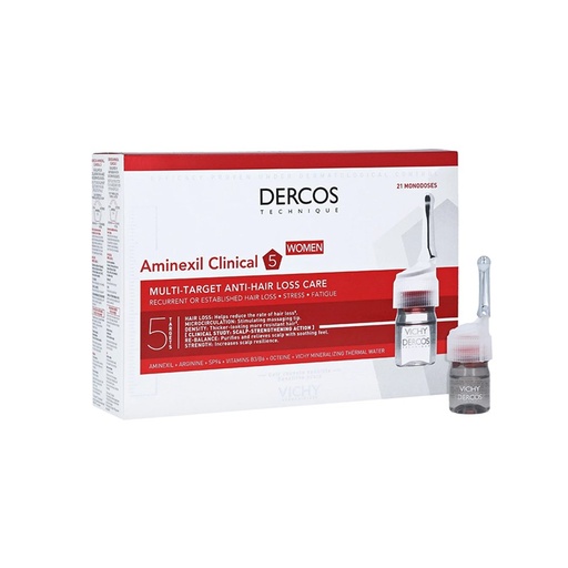 Vichy      Dercos Aminexil Clinical 5 Targets Women