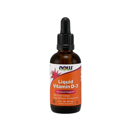 Now      Vitamina D-3 Liquid