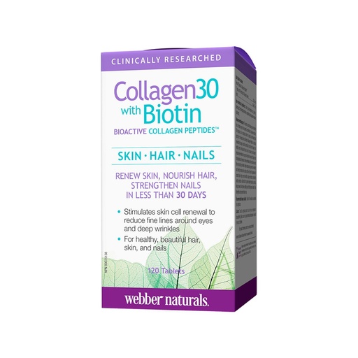 Webber Naturals      Collagen 30 with Biotin
