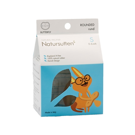 Natursutten      Biberon gënjeshtar Butterfly Rounded