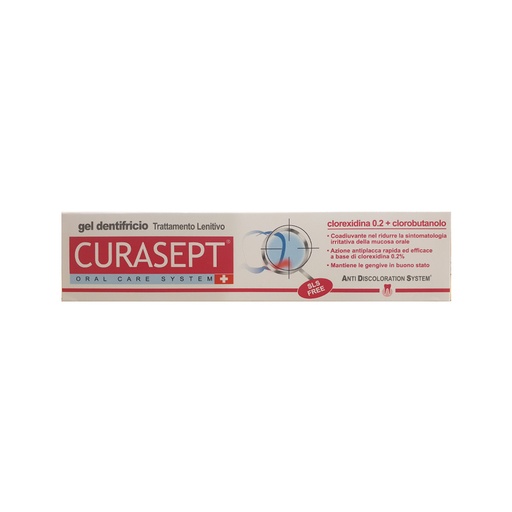 Curasept      Pastë dhëmbësh ADS 020 (CHX 0.20 + clorobutanolo)