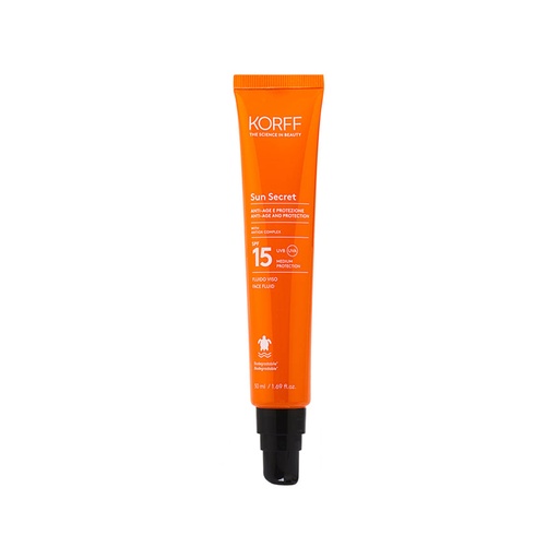 Korff      Sun Secret Face Fluid (SPF 15)