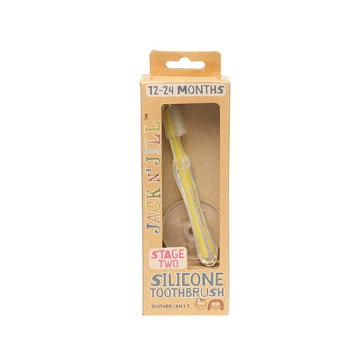 Jack N’ Jill      Stage 2 Silicone Toothbrush (1-2 vjeç)
