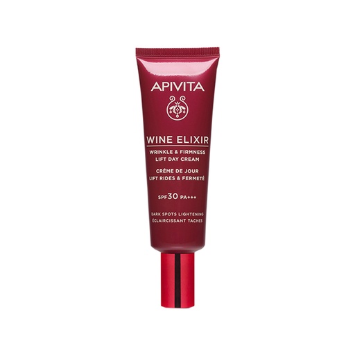 Apivita      Wine Elixir Wrinkle & Firmness Lift Day Cream SPF30      Dark Spots Lightening