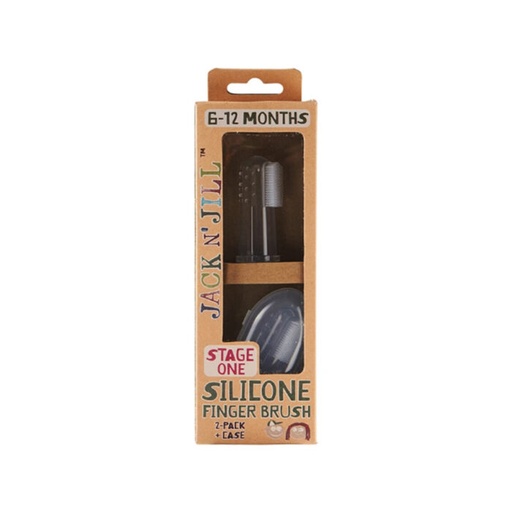Jack N’ Jill      Stage 1 Silicone Finger Brush (6m+)