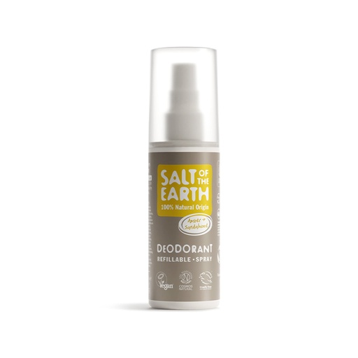 Salt of the Earth      Amber & Sandalwood Natural Deodorant Spray