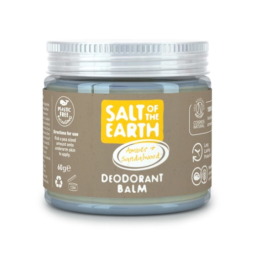 Salt of the Earth      Amber & Sandalwood Natural Deodorant Balm
