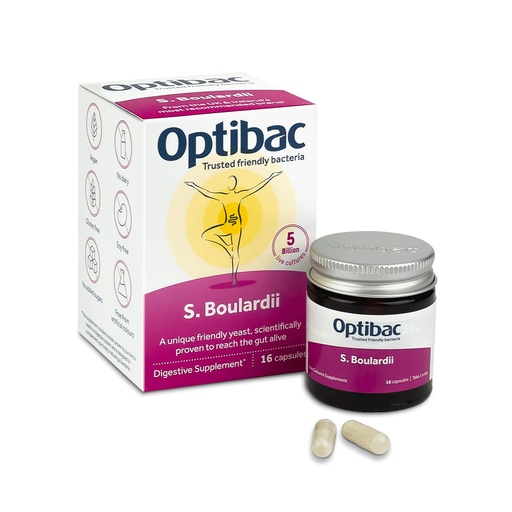 Optibac      Saccharomyces Boulardi