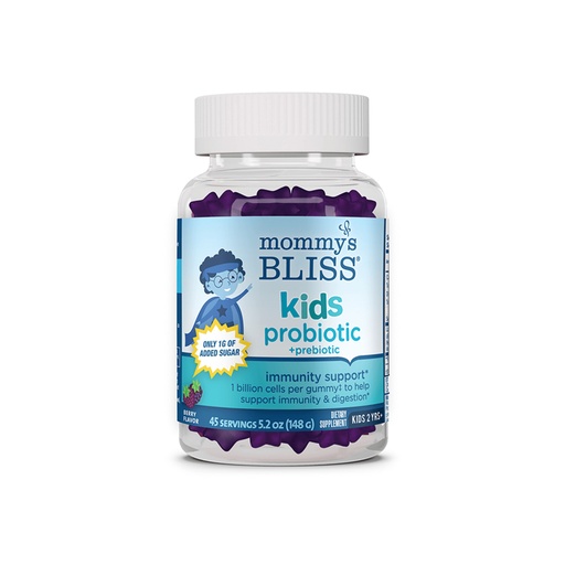 Mommy’s Bliss      Kids Probiotic + Prebiotic Gummies
