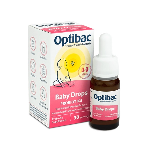Optibac      Baby Drops (0-3 vjeç)