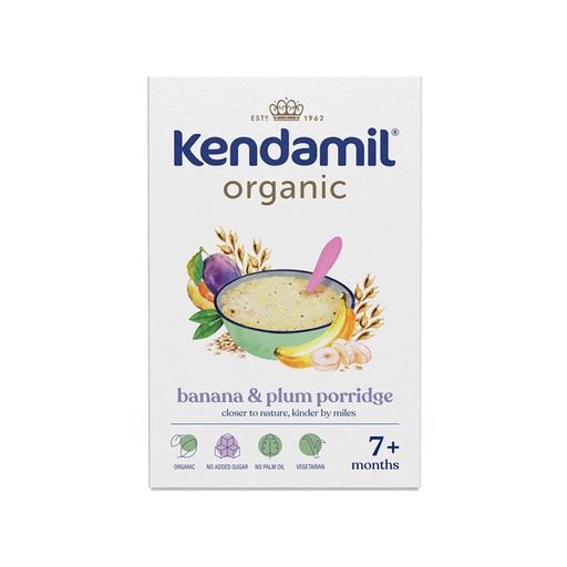 Kendamil      Organic Banana & Plum Porridge (7m+)